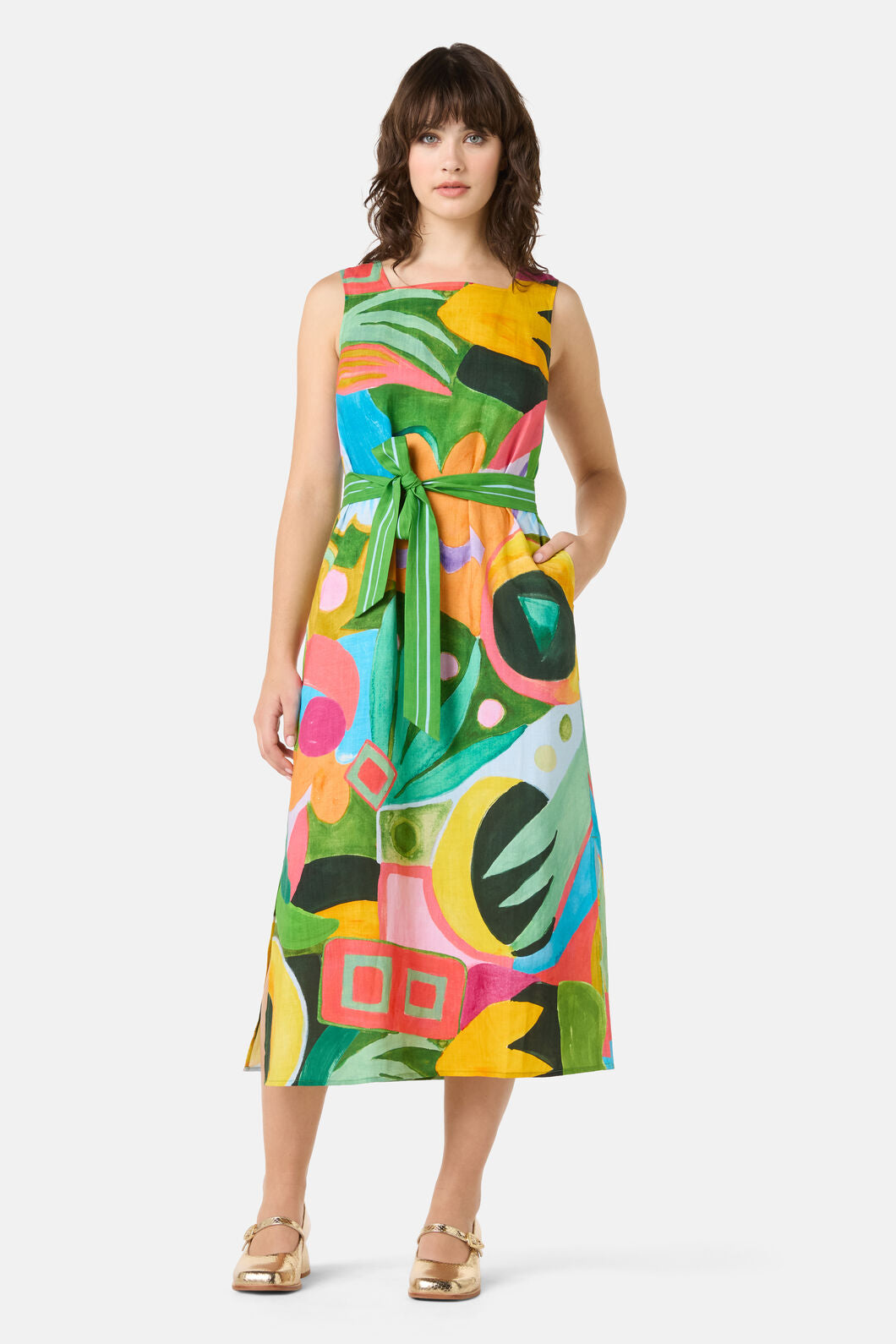 Warm Winter Printed Midi Dress – Gorman