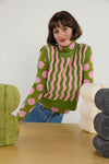 Gorman - Wavy Baby Crochet Vest - multi