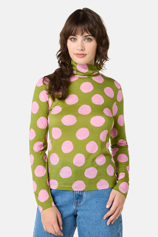 Gorman - Always Spot It Merino Polo - print