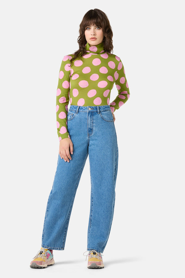 Gorman - Always Spot It Merino Polo - print