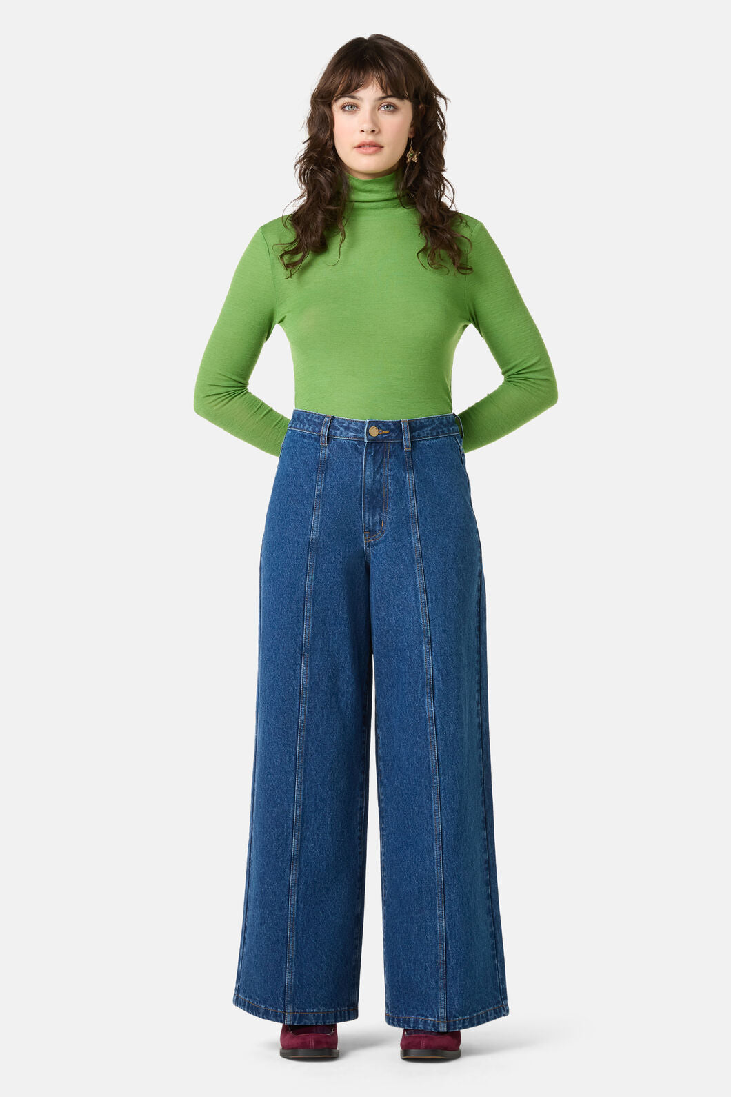 Gorman - Lachie Wide Leg Jean - denim
