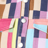 Arty Check Denim Shirt Dress