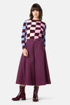Gorman - Monica Toggle Skort - deep-purple
