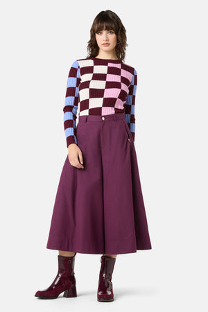 Gorman - Monica Toggle Skort - deep-purple