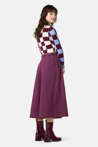 Gorman - Monica Toggle Skort - deep-purple