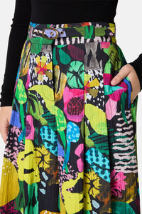 Gorman - Electric Eden Cotton Skort - print