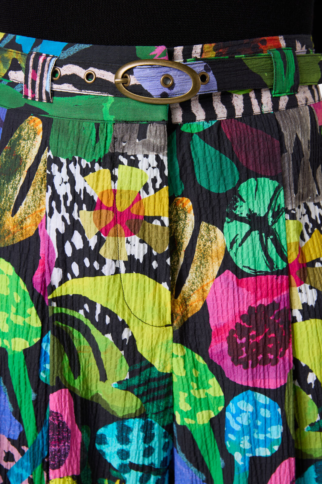 Gorman - Electric Eden Cotton Skort - print