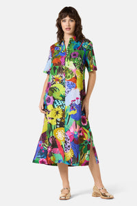 Gorman - Electric Eden Shirt Dress - print