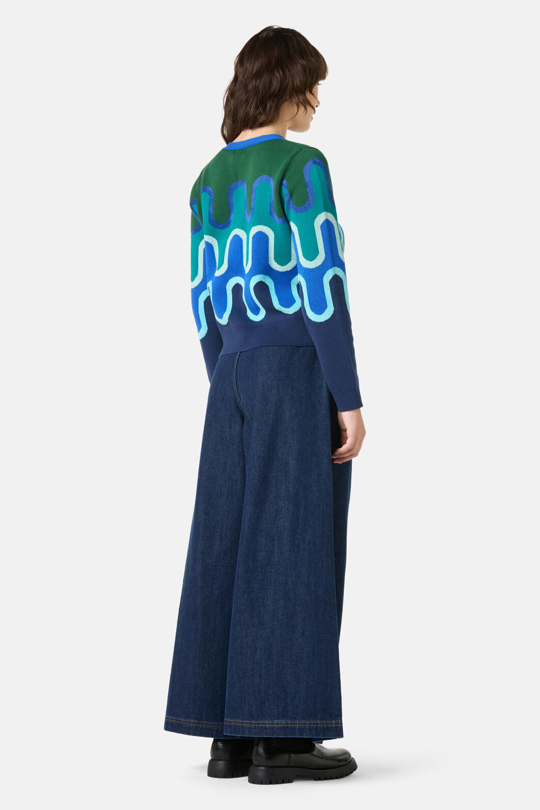Gorman - Squiggle Cardigan - stripe