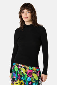 Gorman - Anika Knit Top - black