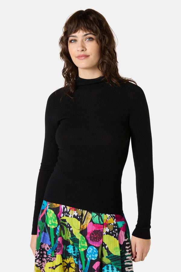 Gorman - Anika Knit Top - black