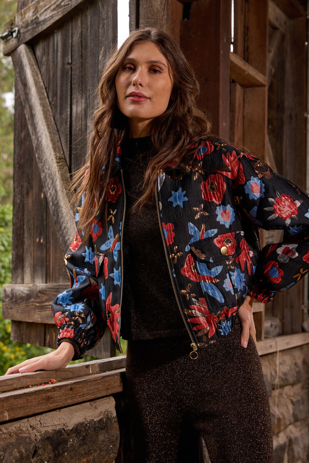 Gorman - The Garden Jacquard Jacket - print