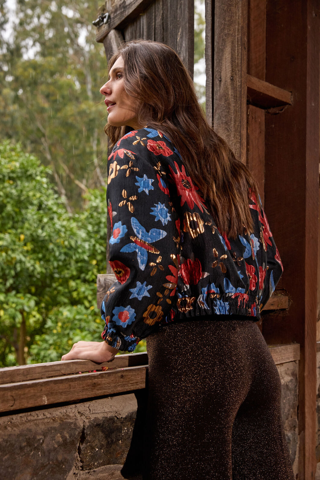 Gorman - The Garden Jacquard Jacket - print