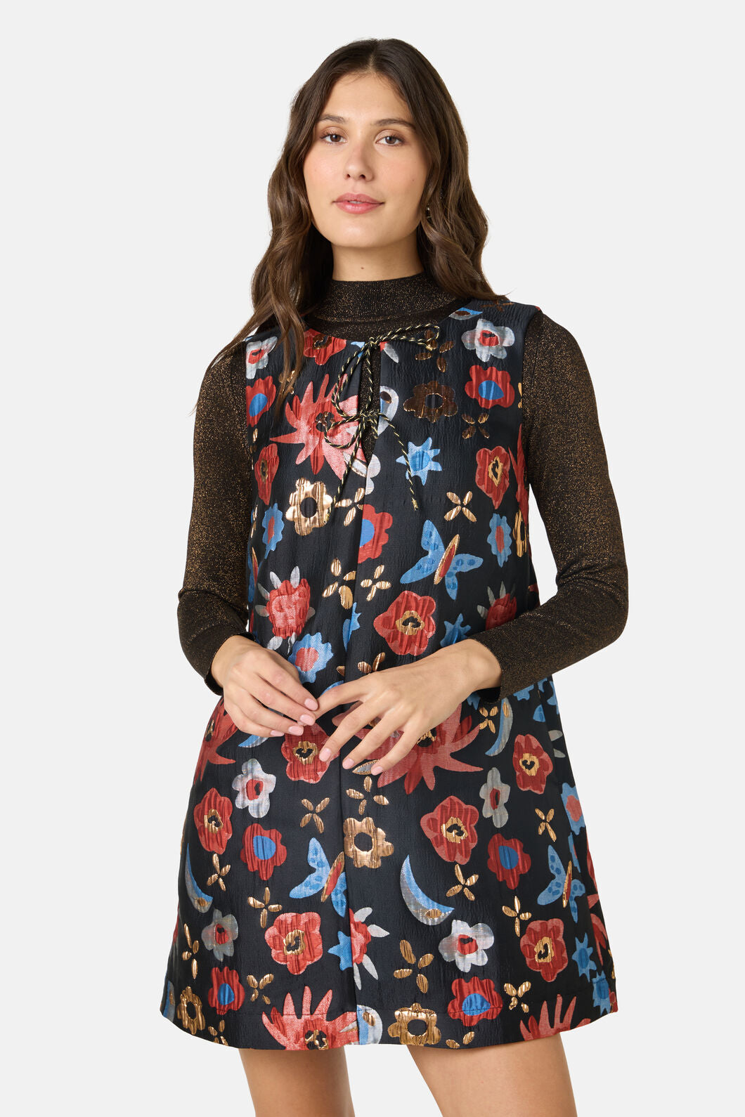 Gorman - The Garden Jacquard Dress - print