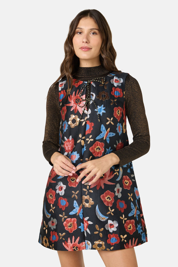 Gorman - The Garden Jacquard Dress - print