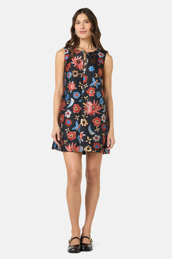 Gorman - The Garden Jacquard Dress - print