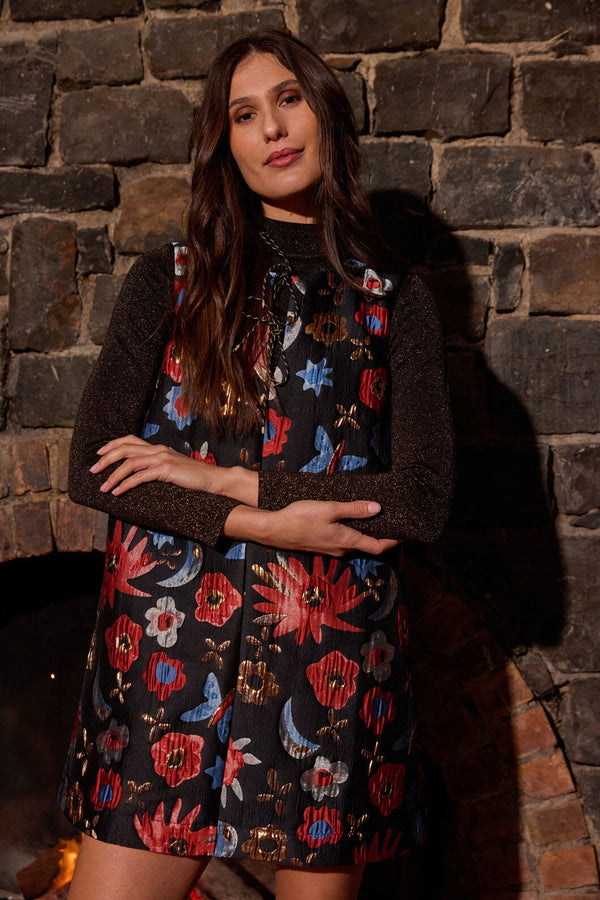 Gorman - The Garden Jacquard Dress - print