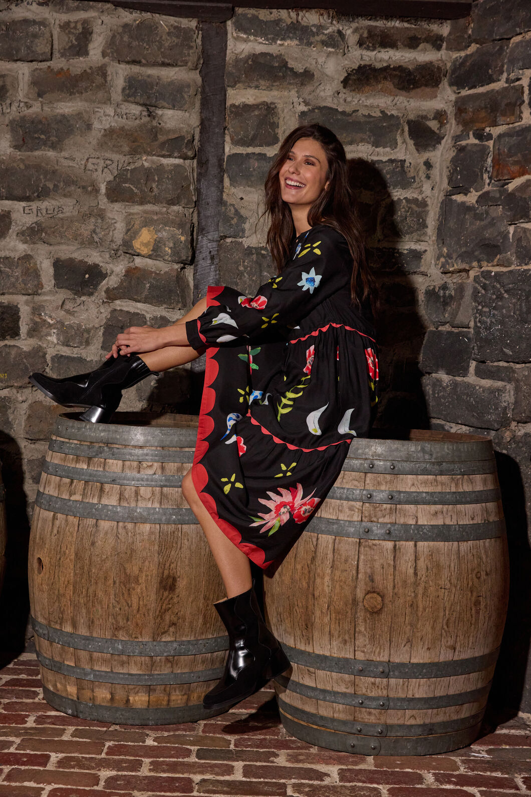 Gorman - The Garden Long Dress - print