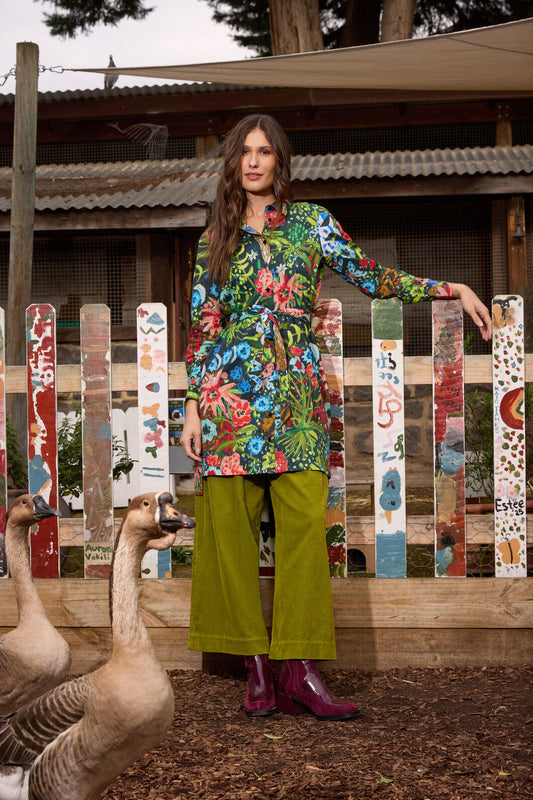 Gorman - The Garden Shirt Dress - print