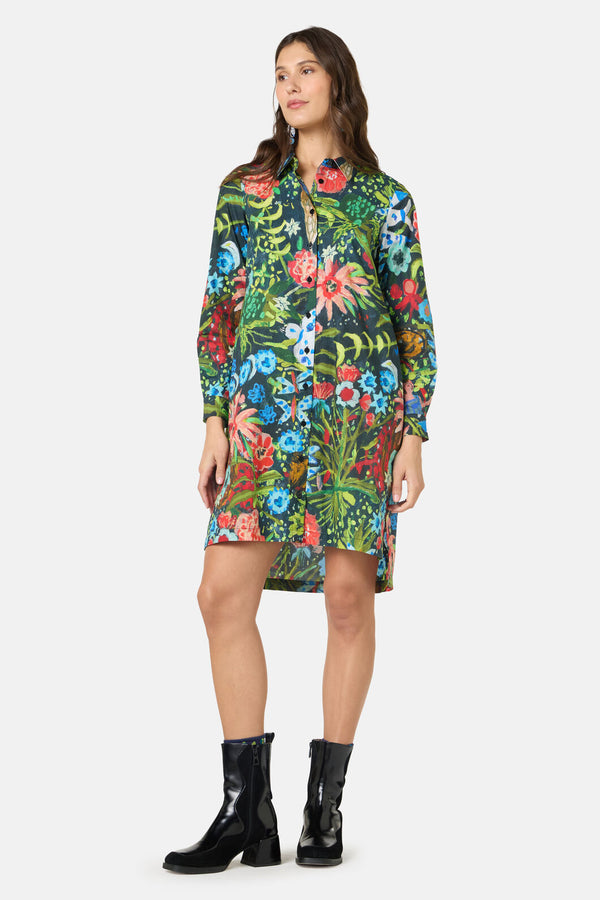 Gorman - The Garden Shirt Dress - print