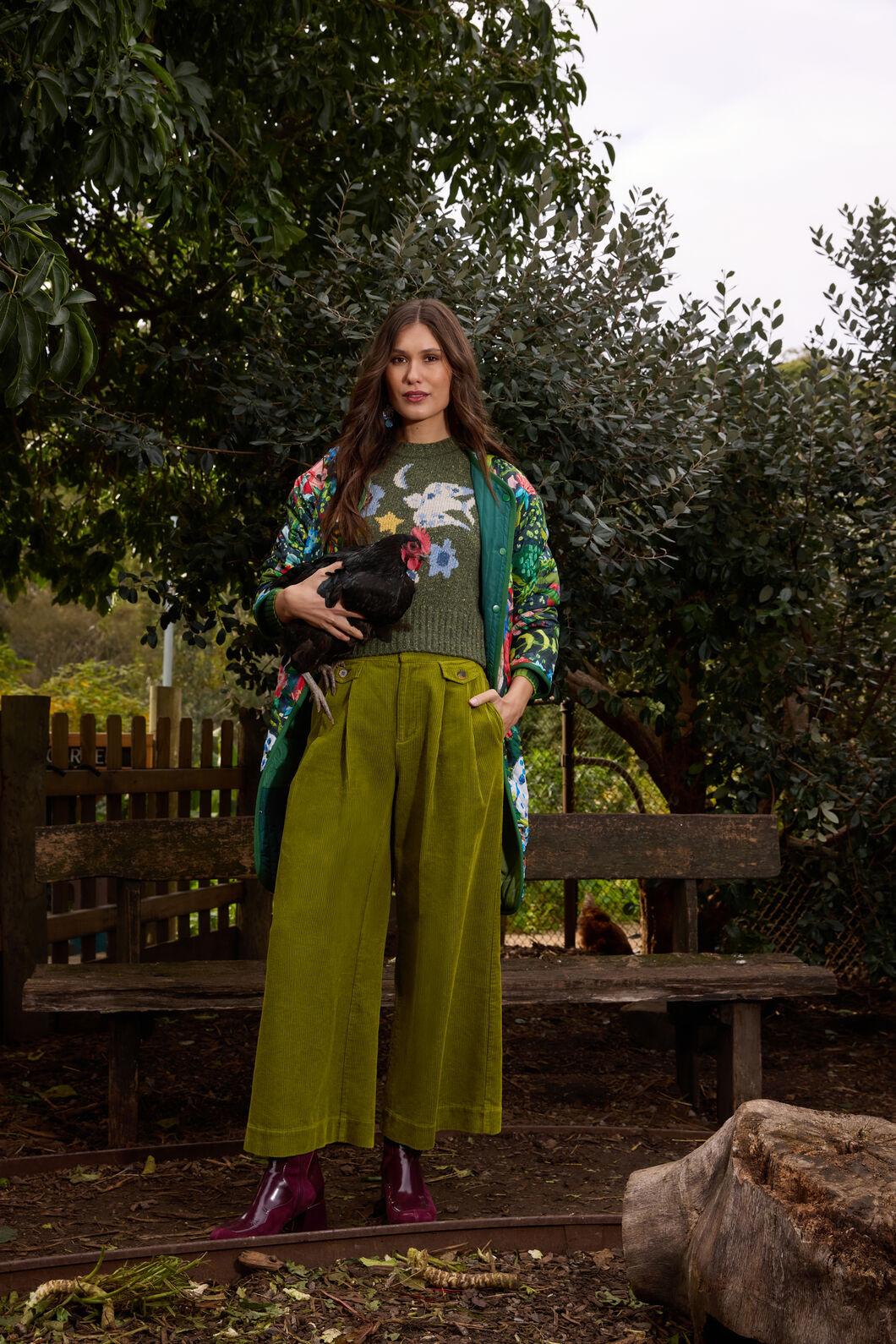 Gorman - Emilio Cord Pants - green