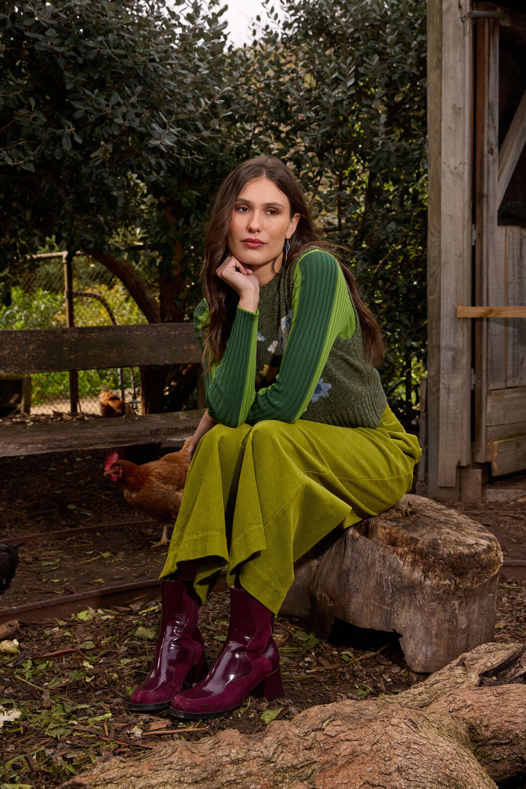 Gorman - Emilio Cord Pants - green