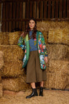 Gorman - The Garden Reversible Coat - print