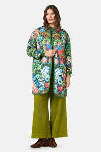 Gorman - The Garden Reversible Coat - print