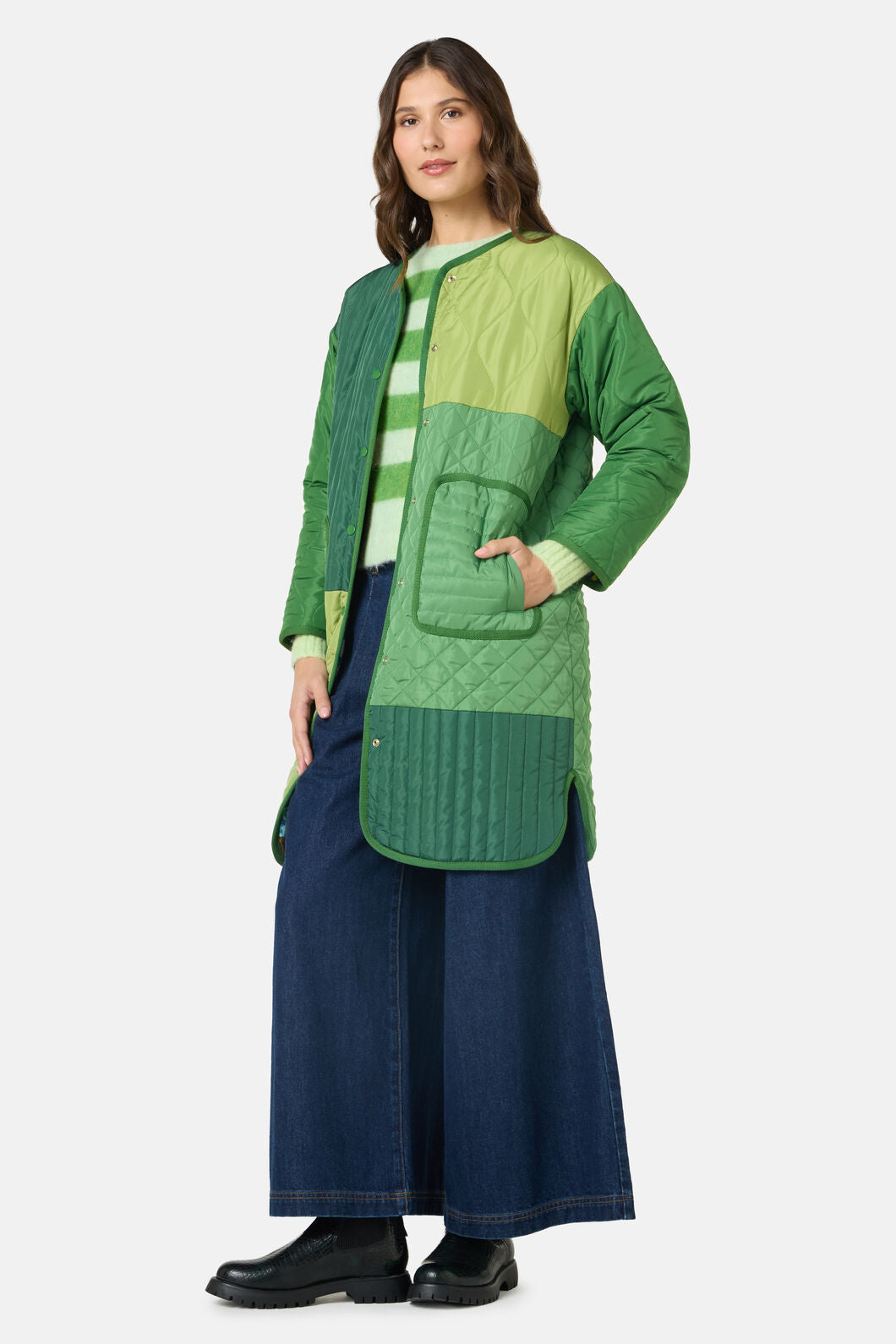 Gorman - The Garden Reversible Coat - print