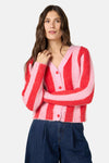 Gorman - Stripe City Cardigan - red