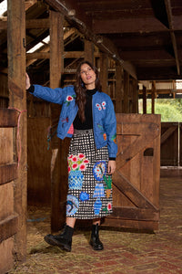 Gorman - Garden Table Midi Skirt - print