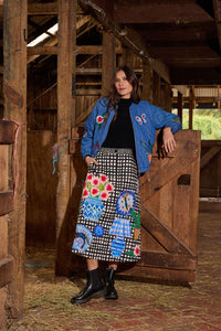Gorman - Garden Table Midi Skirt - print