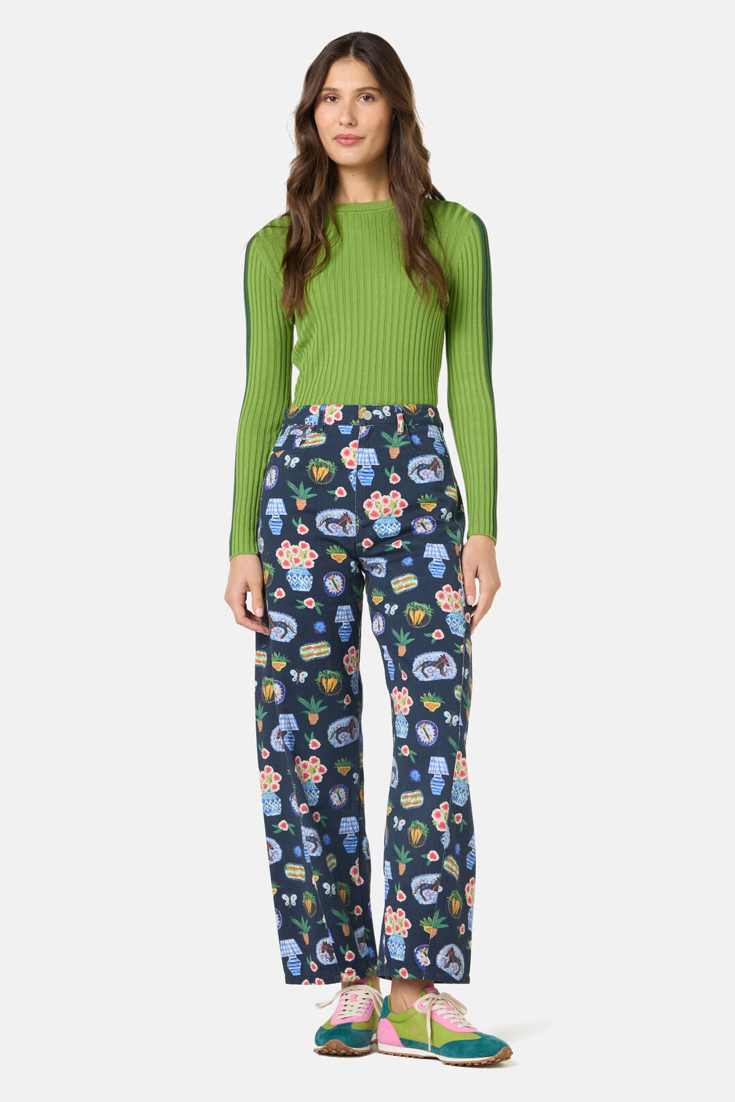 Gorman - Garden Table Denim Jean - print