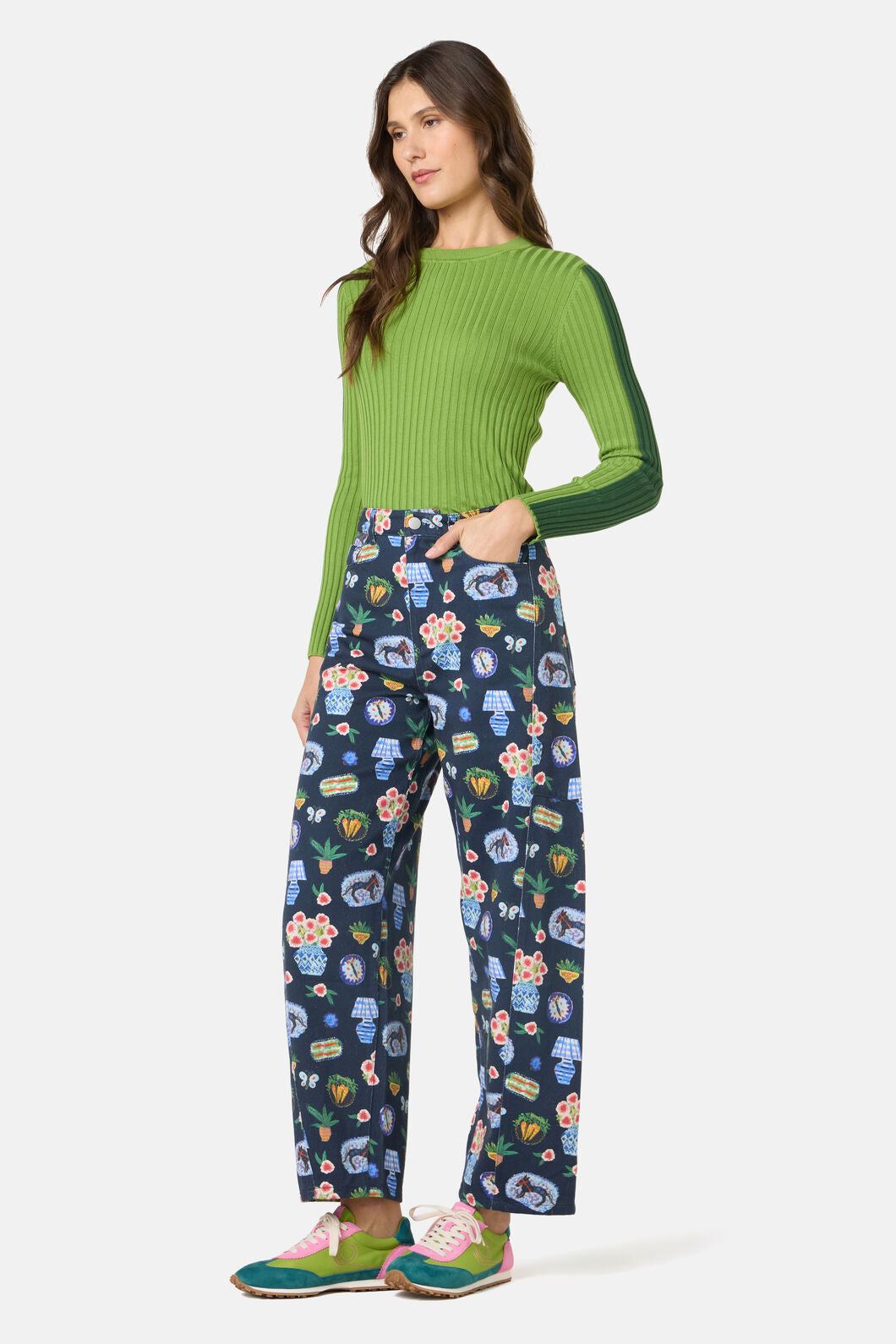 Gorman - Garden Table Denim Jean - print
