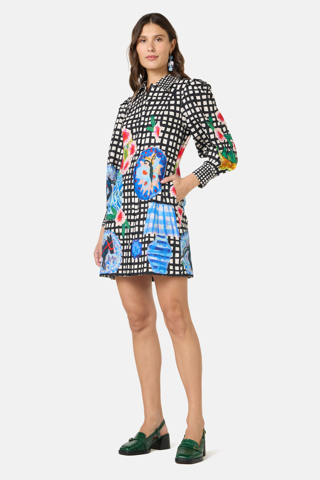 Gorman - Garden Table Shirt Dress - print