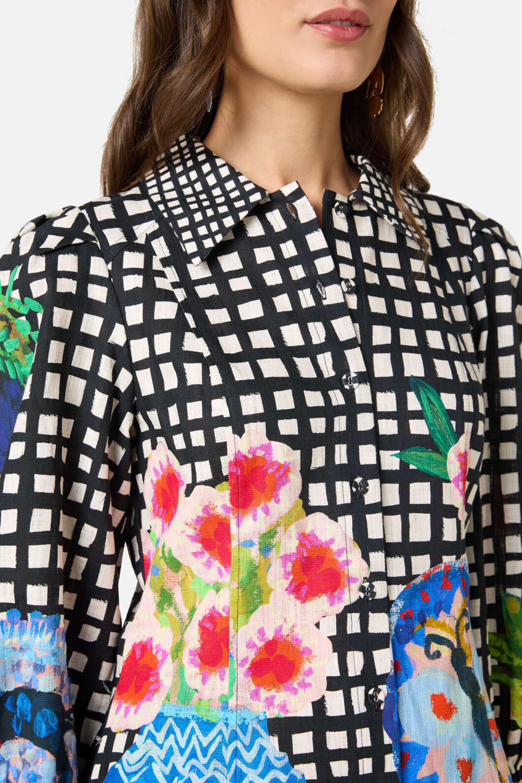 Gorman - Garden Table Shirt Dress - print