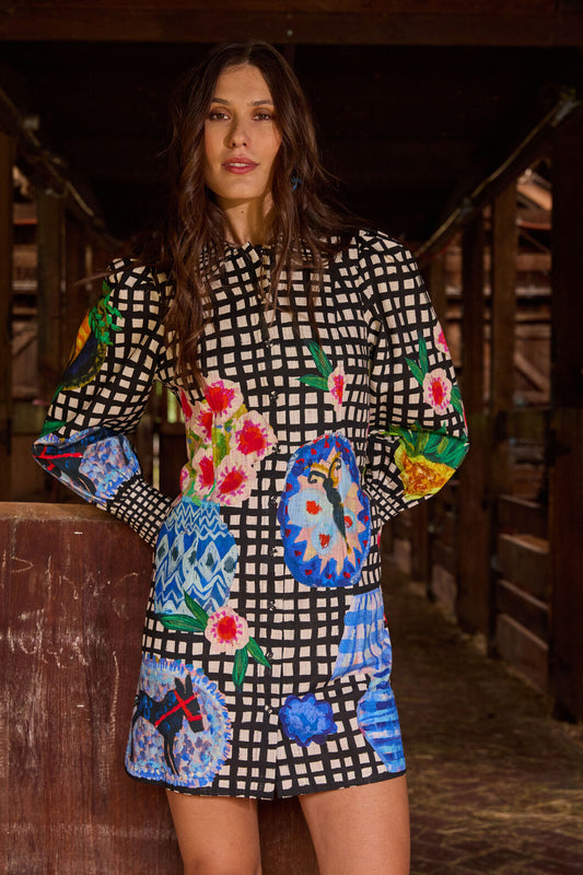 Gorman - Garden Table Shirt Dress - print