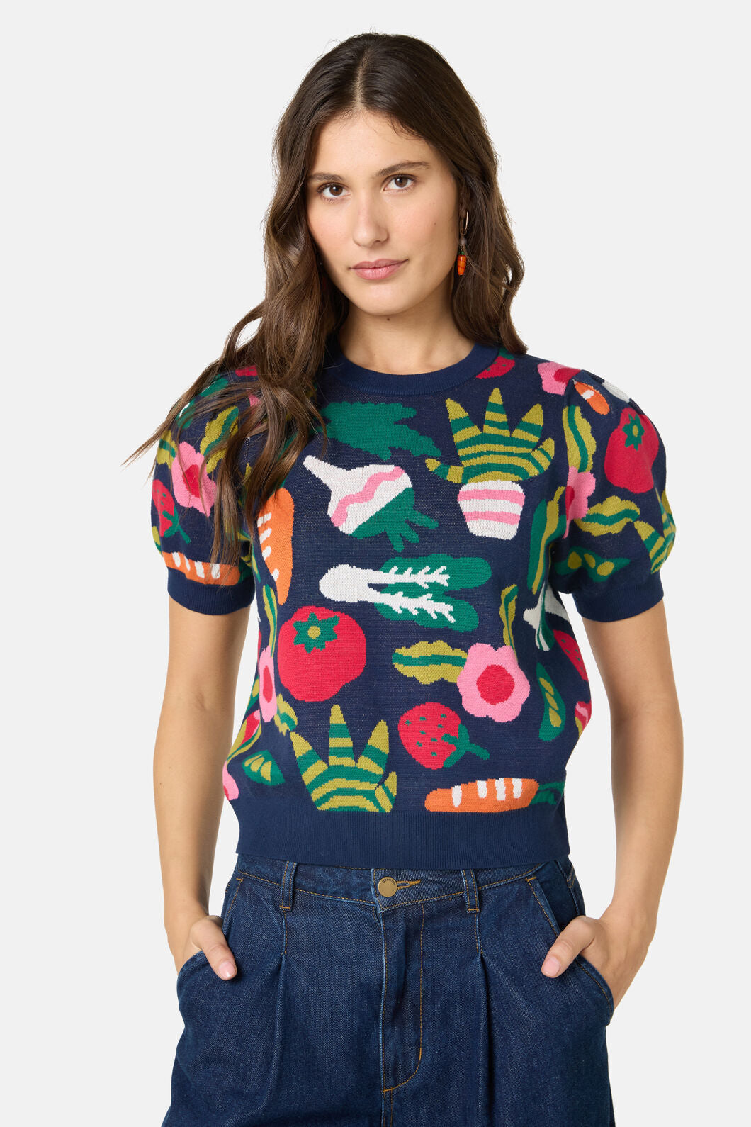 Gorman - Garden Table Knit Top - multi