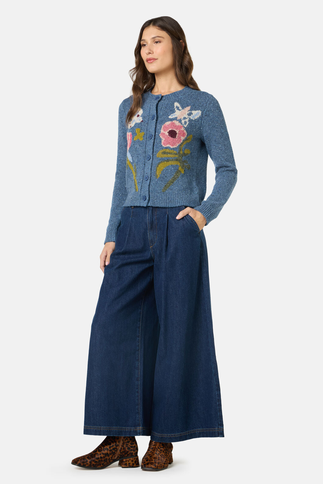 Gorman - The Garden Cardigan - blue
