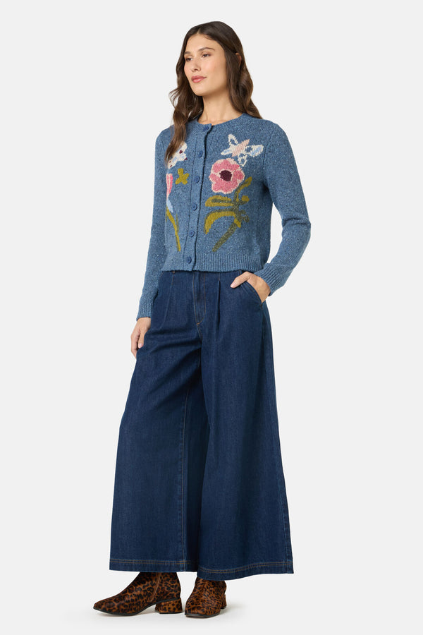 Gorman - The Garden Cardigan - blue