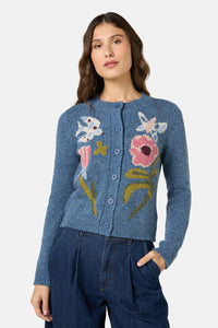 Gorman - The Garden Cardigan - blue