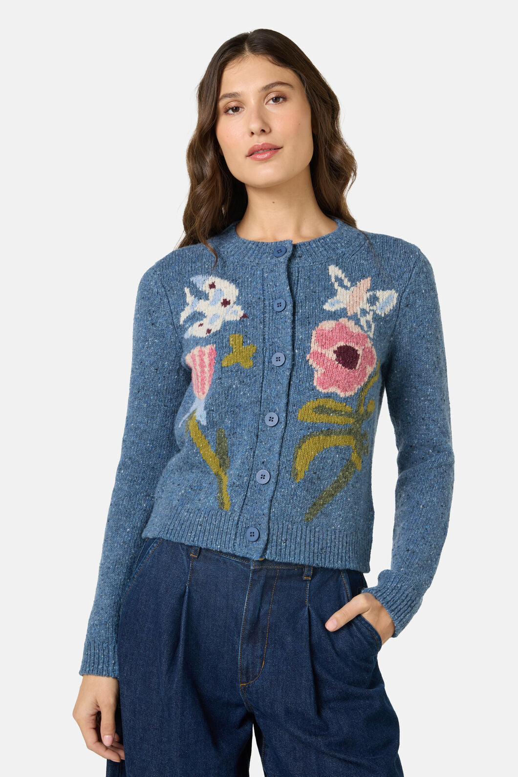Gorman - The Garden Cardigan - blue