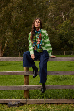 Gorman - Linea Stripe Alpaca Jumper - stripe