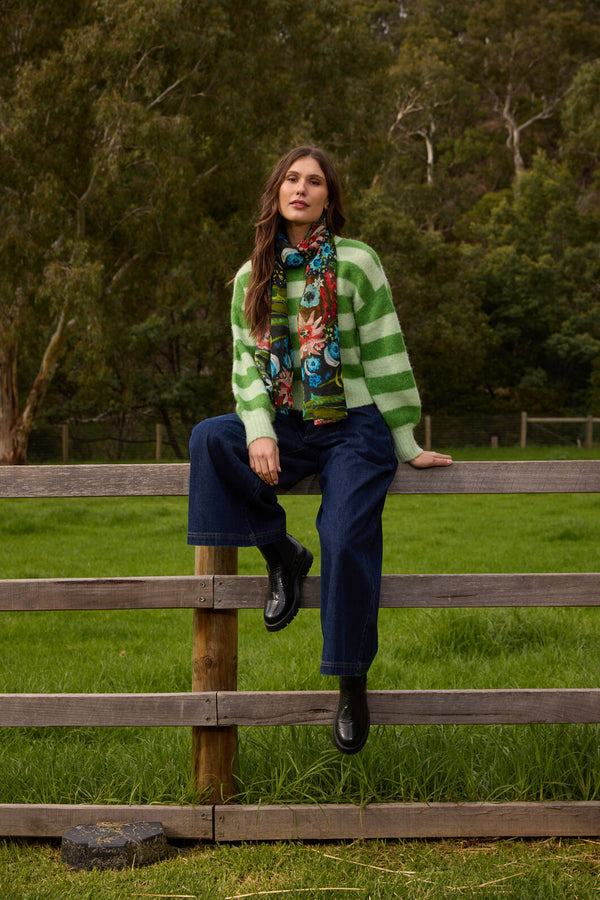 Gorman - Linea Stripe Alpaca Jumper - stripe