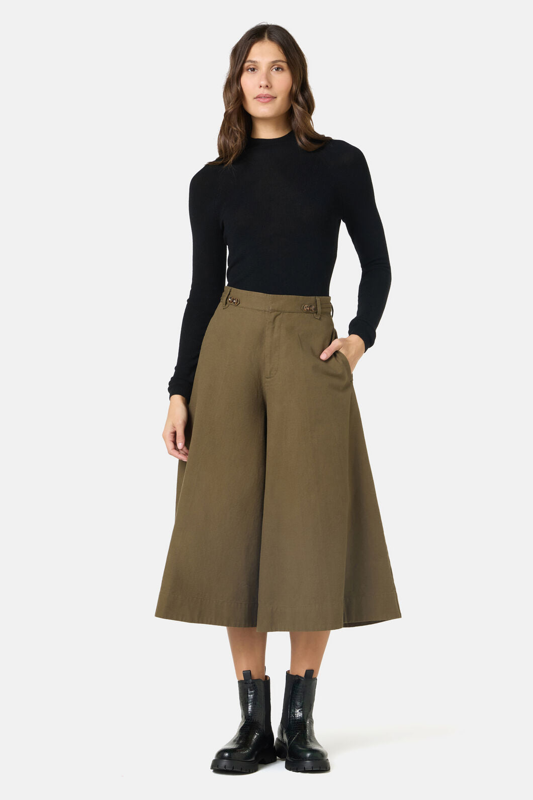 Gorman - Tortoise Shell Skort - khaki