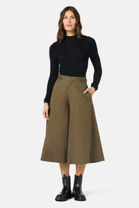 Gorman - Tortoise Shell Skort - khaki