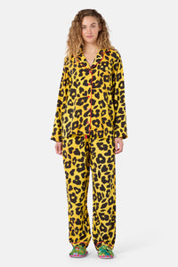 Gorman - Leopard Long PJ Set - print