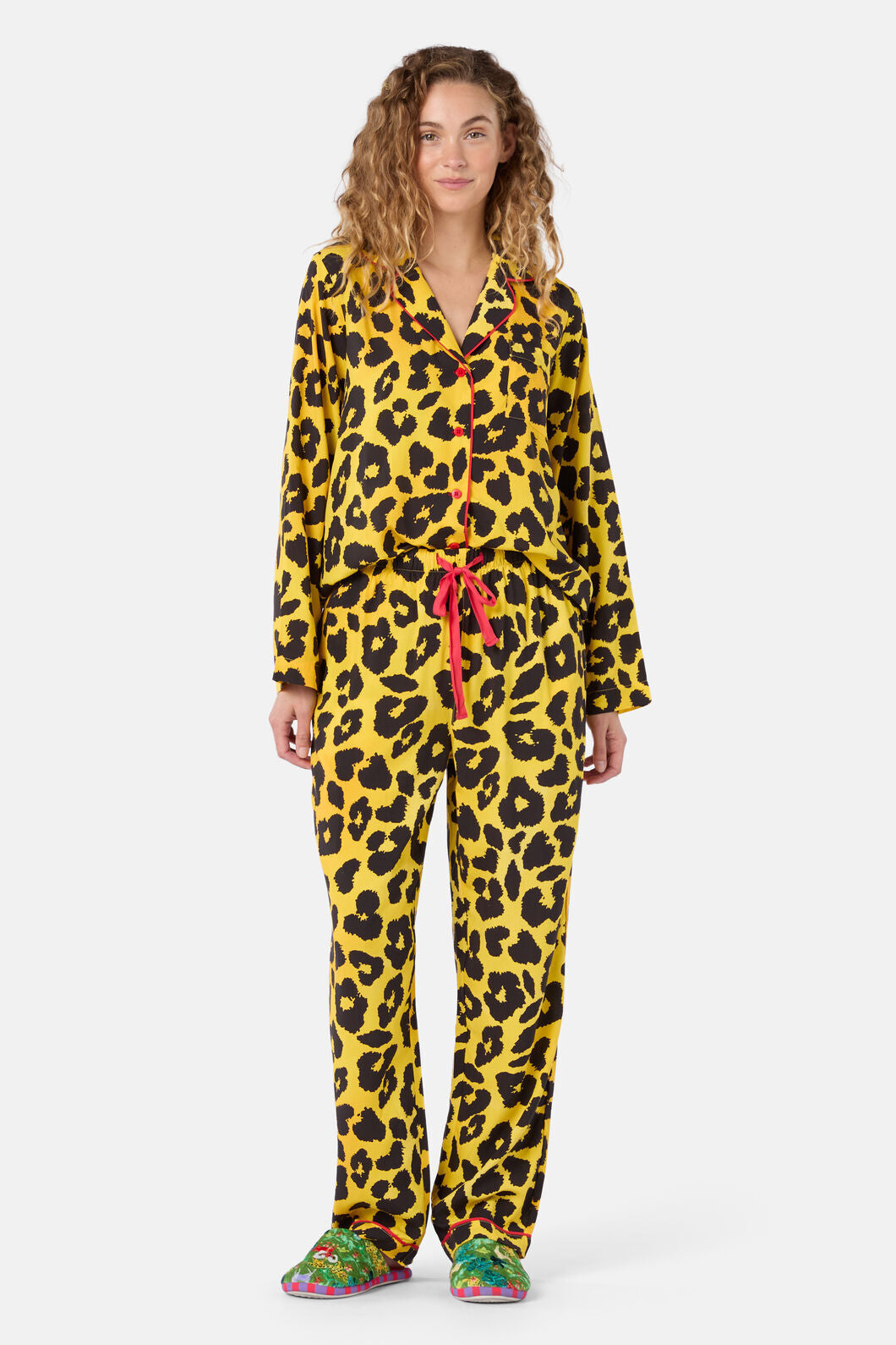 Gorman - Leopard Long PJ Set - print