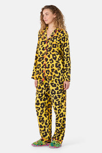 Gorman - Leopard Long PJ Set - print