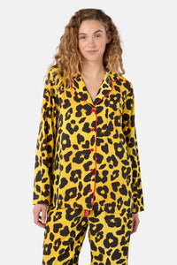 Gorman - Leopard Long PJ Set - print